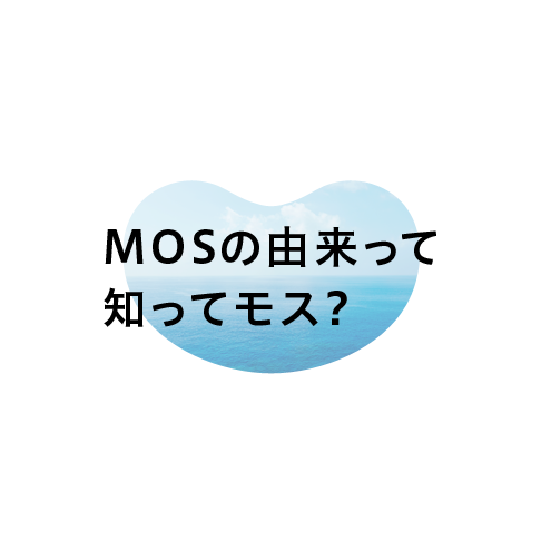 MOSの由来って 知ってモス?